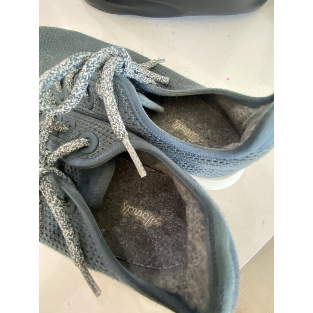 Allbirds Women's Tree Runners Size 10 in Deep Emerald Blizzard Sole Comfort Shoe - Picture 4 of 5
